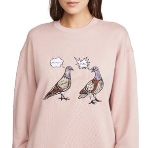 Acne Studios Light Pink Crewneck